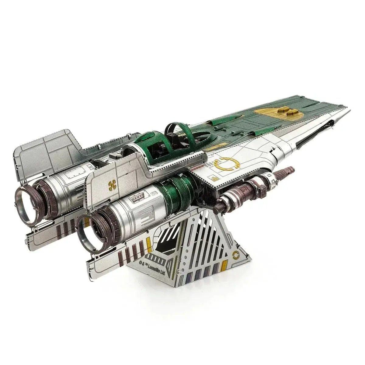  Resistance A-Wing Fighter Star Wars 3D Steel Model Kit Metal Earth -  ToylandEU™