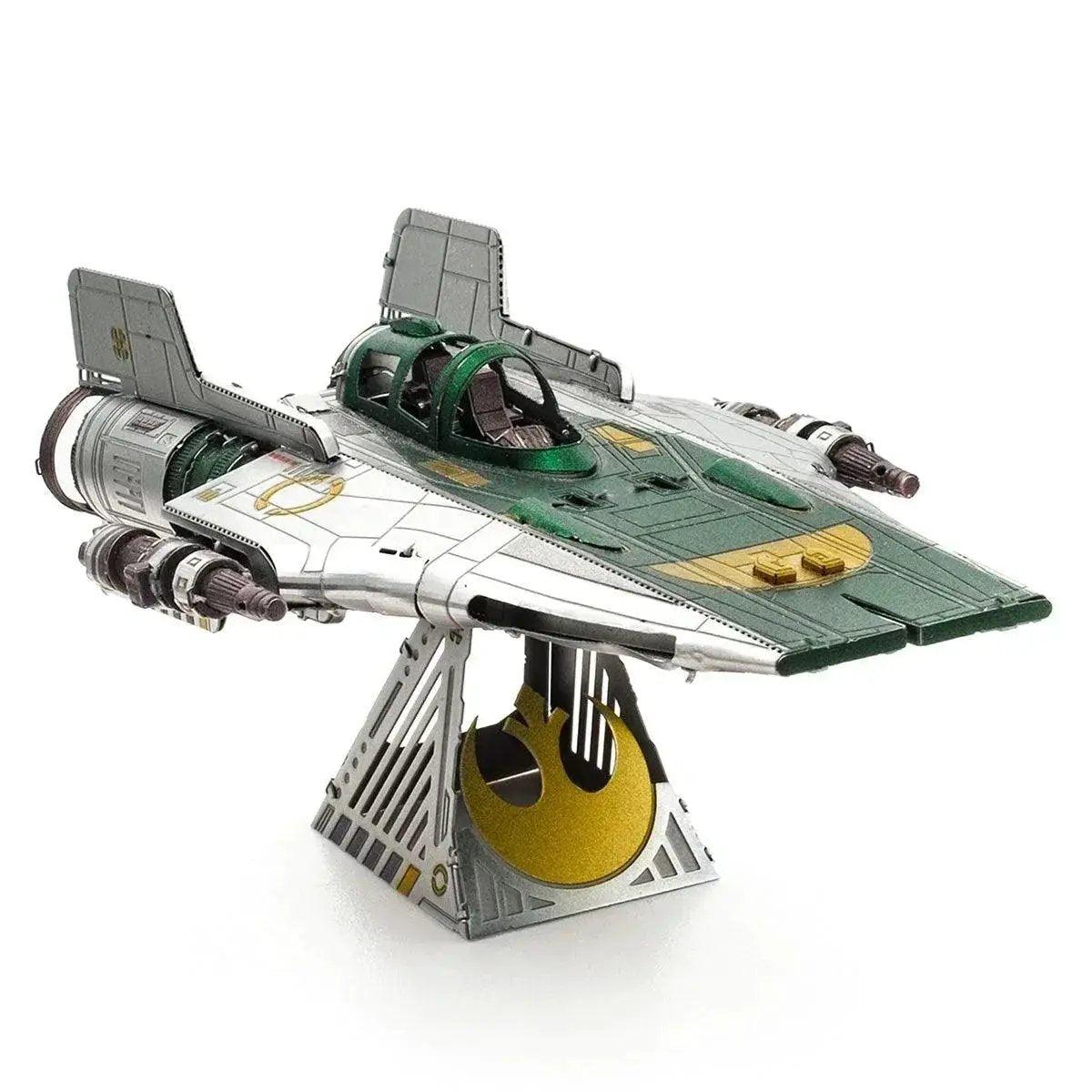  Resistance A-Wing Fighter Star Wars 3D Steel Model Kit Metal Earth -  ToylandEU™