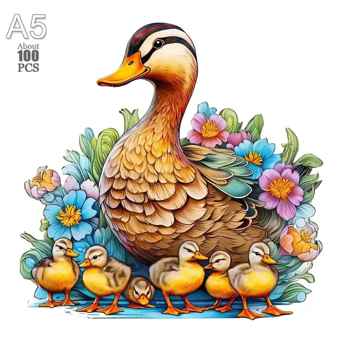 3D Wooden Animal Jigsaw Puzzle For All Ages Interactive Lion - ToylandEU