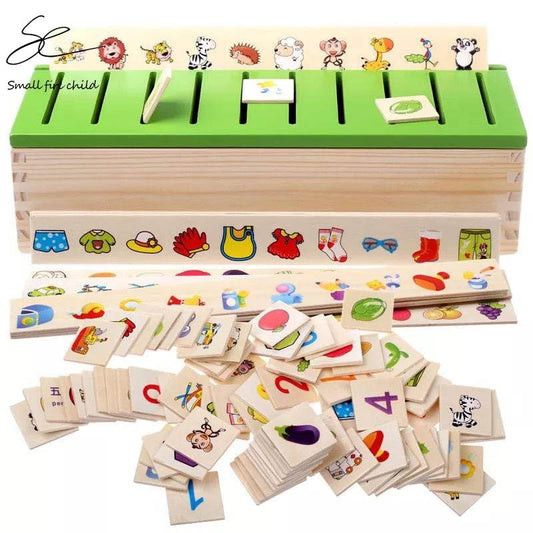3D Wooden Creature Sorting Puzzle for Kids - Fun Educational Toy - ToylandEU