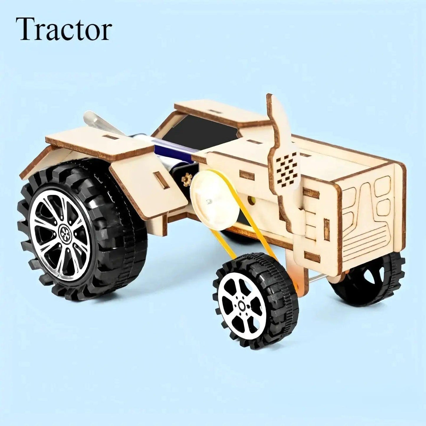  3D Wooden DIY Car Model Kit STEM Learning Educational -  ToylandEU™