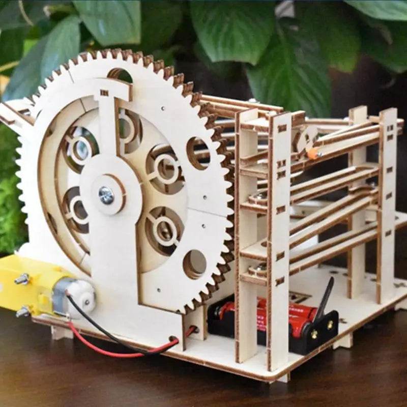 3D Wooden Gear Puzzle Kit: Explore Physics & Ignite Creativity - ToylandEU
