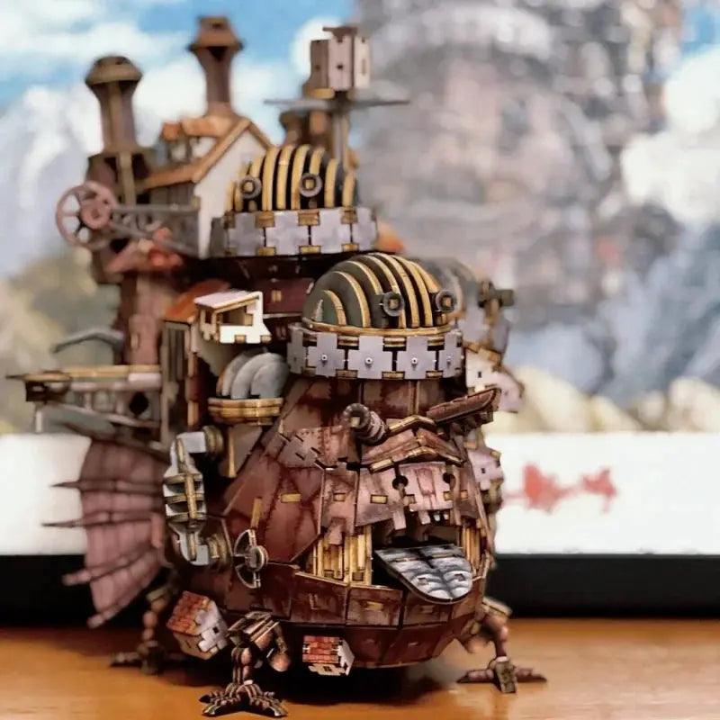  3D Wooden Model Kit Magic Moving Castle With Wheels -  ToylandEU™