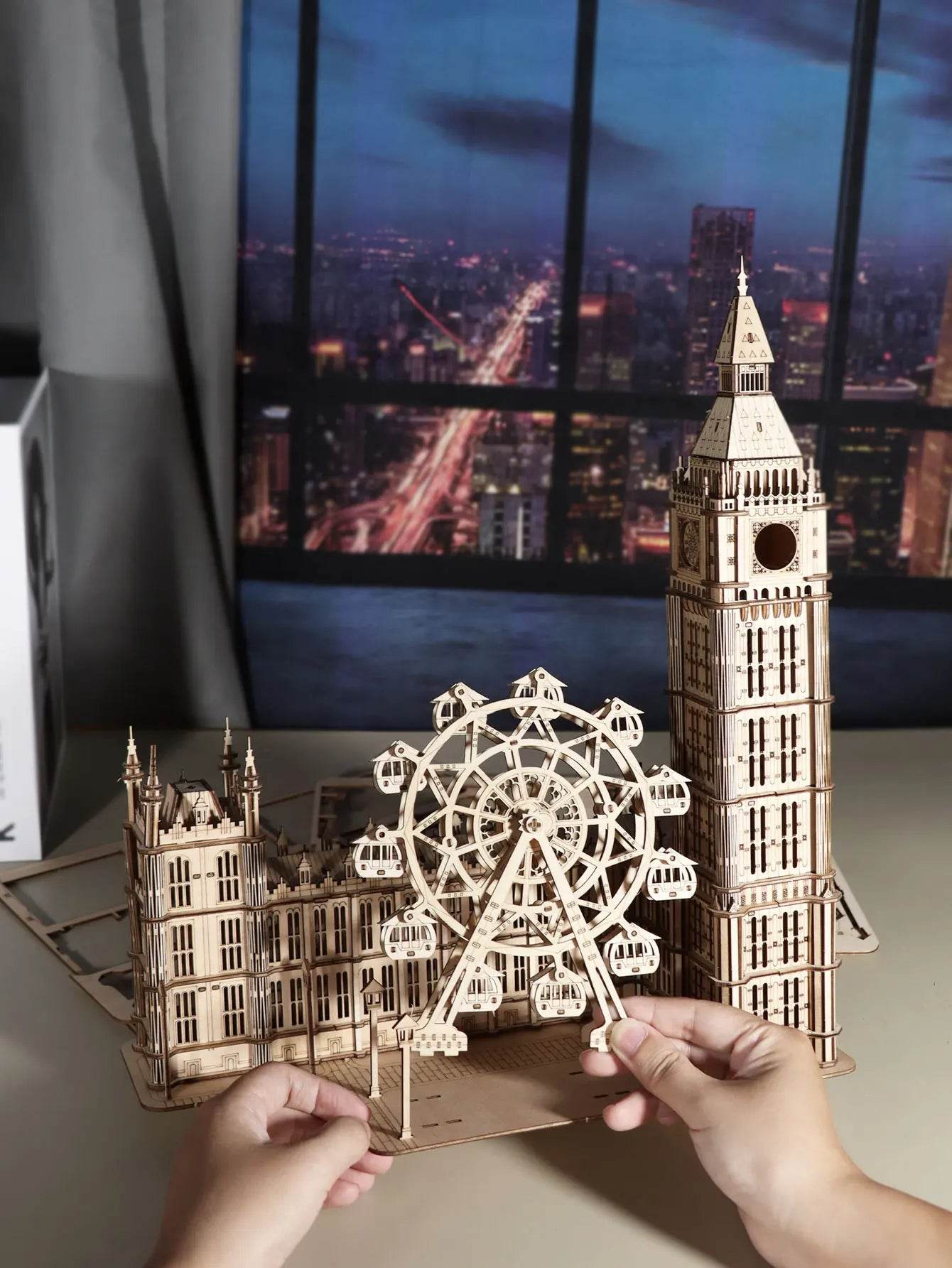 3D Wooden Puzzle Big Ben Model Kits Creative Gift Home Decor - ToylandEU