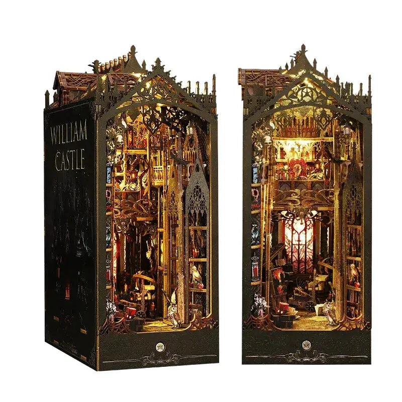  Deluxe DIY Book Nook Kit 3D Wooden Puzzle Doll House -  ToylandEU™