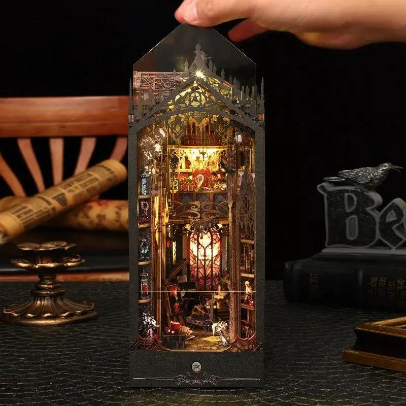  Deluxe DIY Book Nook Kit 3D Wooden Puzzle Doll House -  ToylandEU™