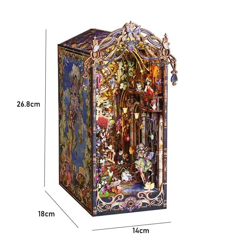  Deluxe DIY Book Nook Kit 3D Wooden Puzzle Doll House -  ToylandEU™