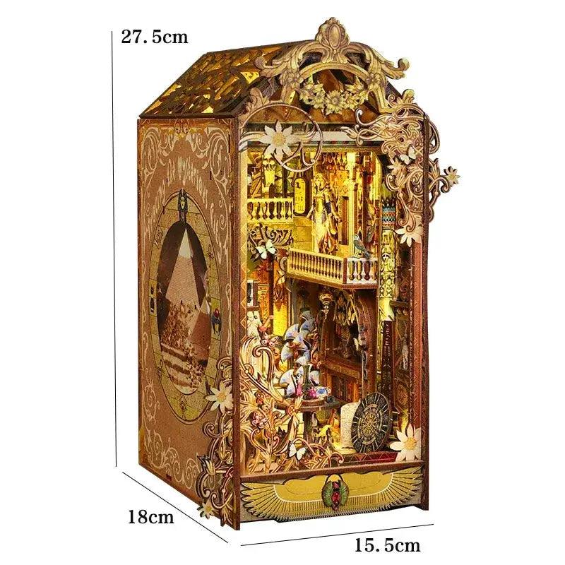  Deluxe DIY Book Nook Kit 3D Wooden Puzzle Doll House -  ToylandEU™