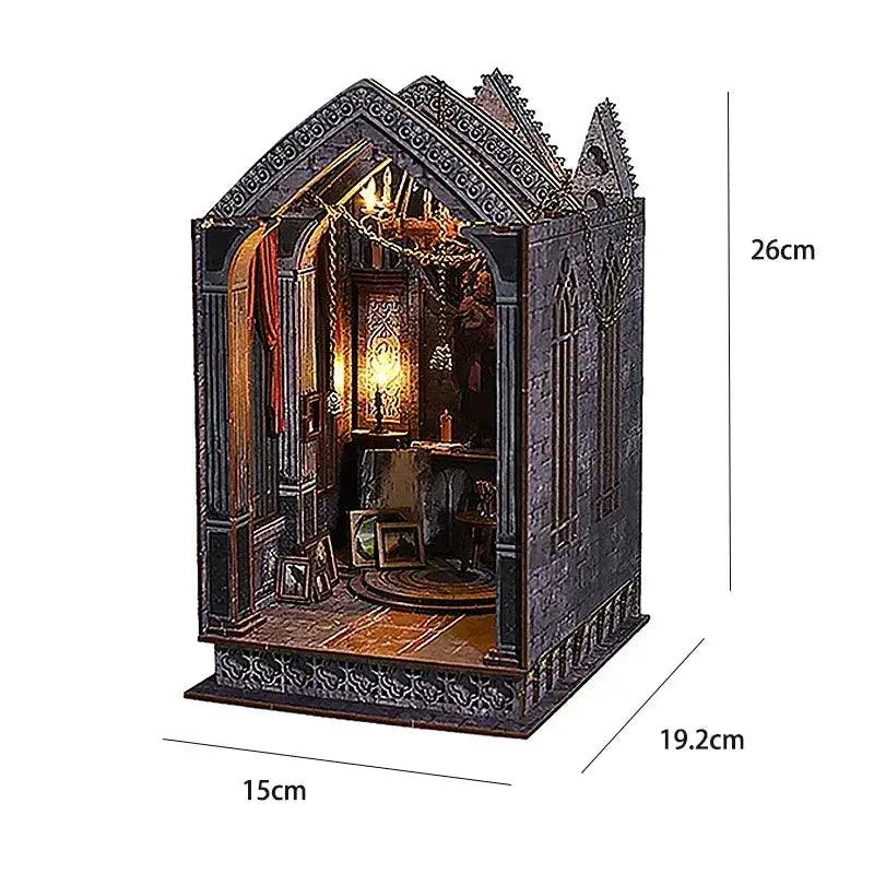  Deluxe DIY Book Nook Kit 3D Wooden Puzzle Doll House -  ToylandEU™