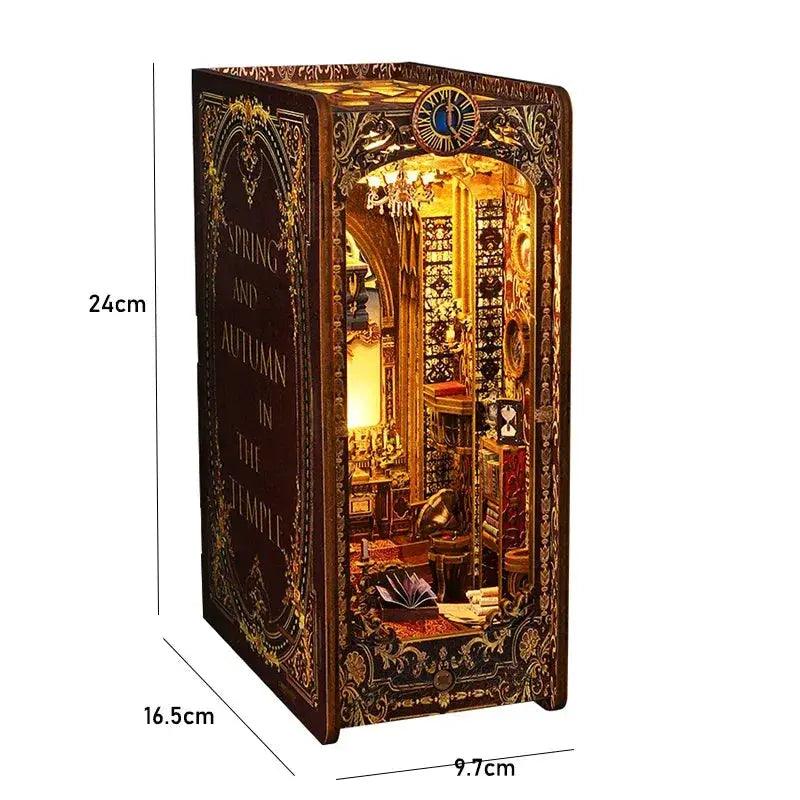  Deluxe DIY Book Nook Kit 3D Wooden Puzzle Doll House -  ToylandEU™