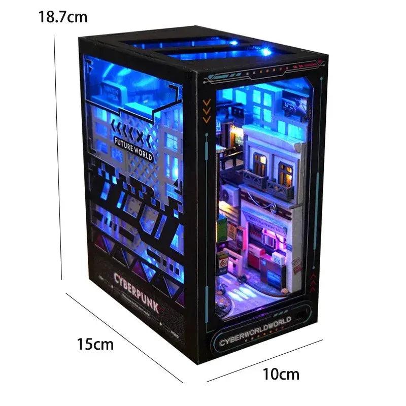  Deluxe DIY Book Nook Kit 3D Wooden Puzzle Doll House -  ToylandEU™