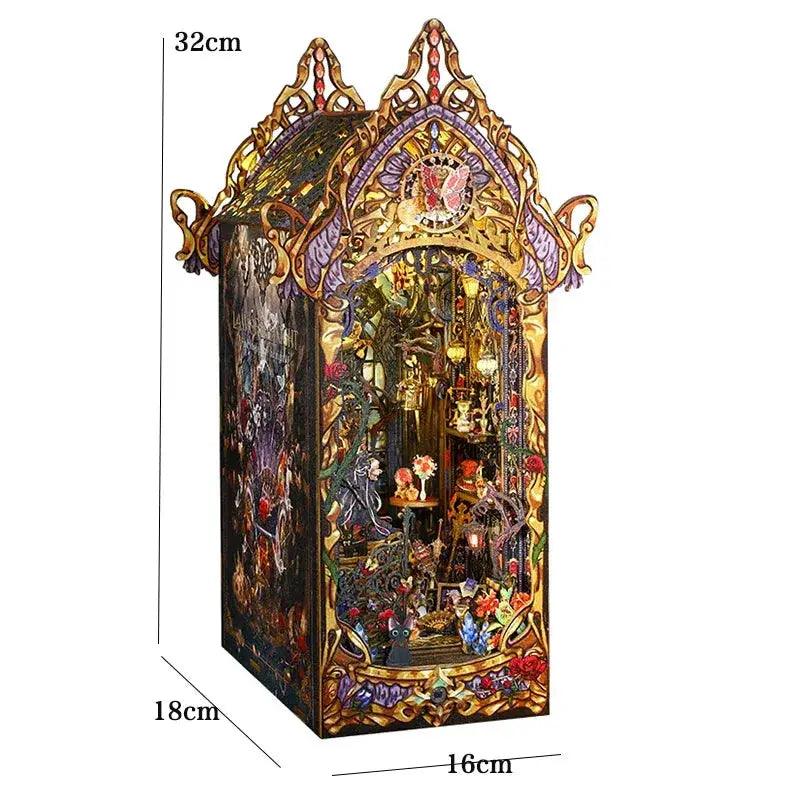  Deluxe DIY Book Nook Kit 3D Wooden Puzzle Doll House -  ToylandEU™