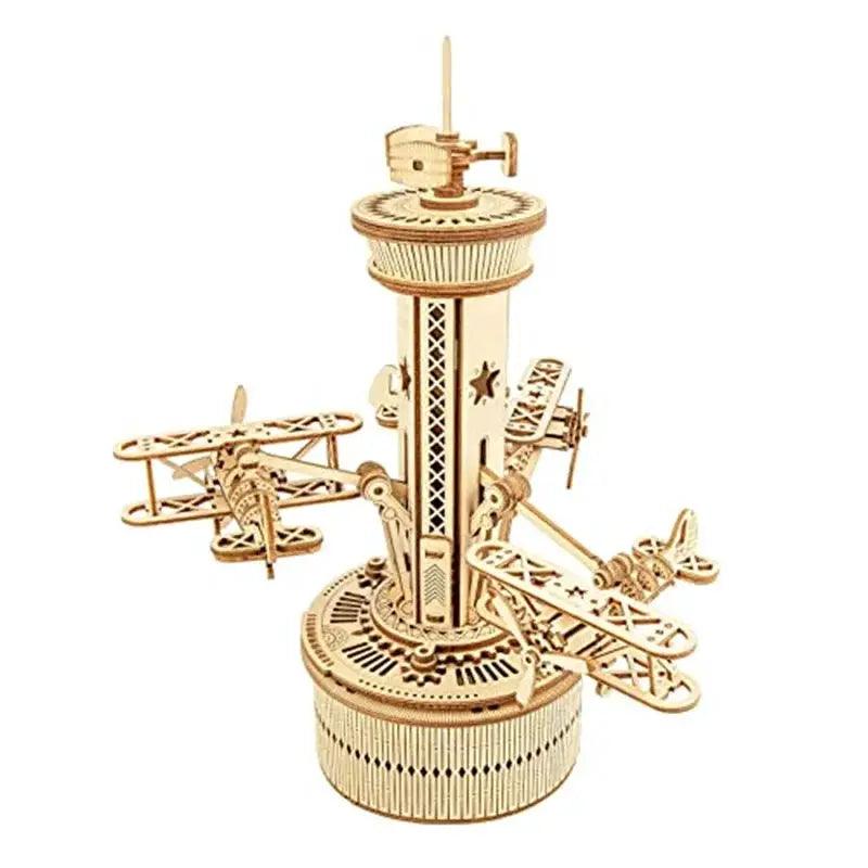  3D Wooden Puzzle Kit For Adults With DIY Music Box -  ToylandEU™