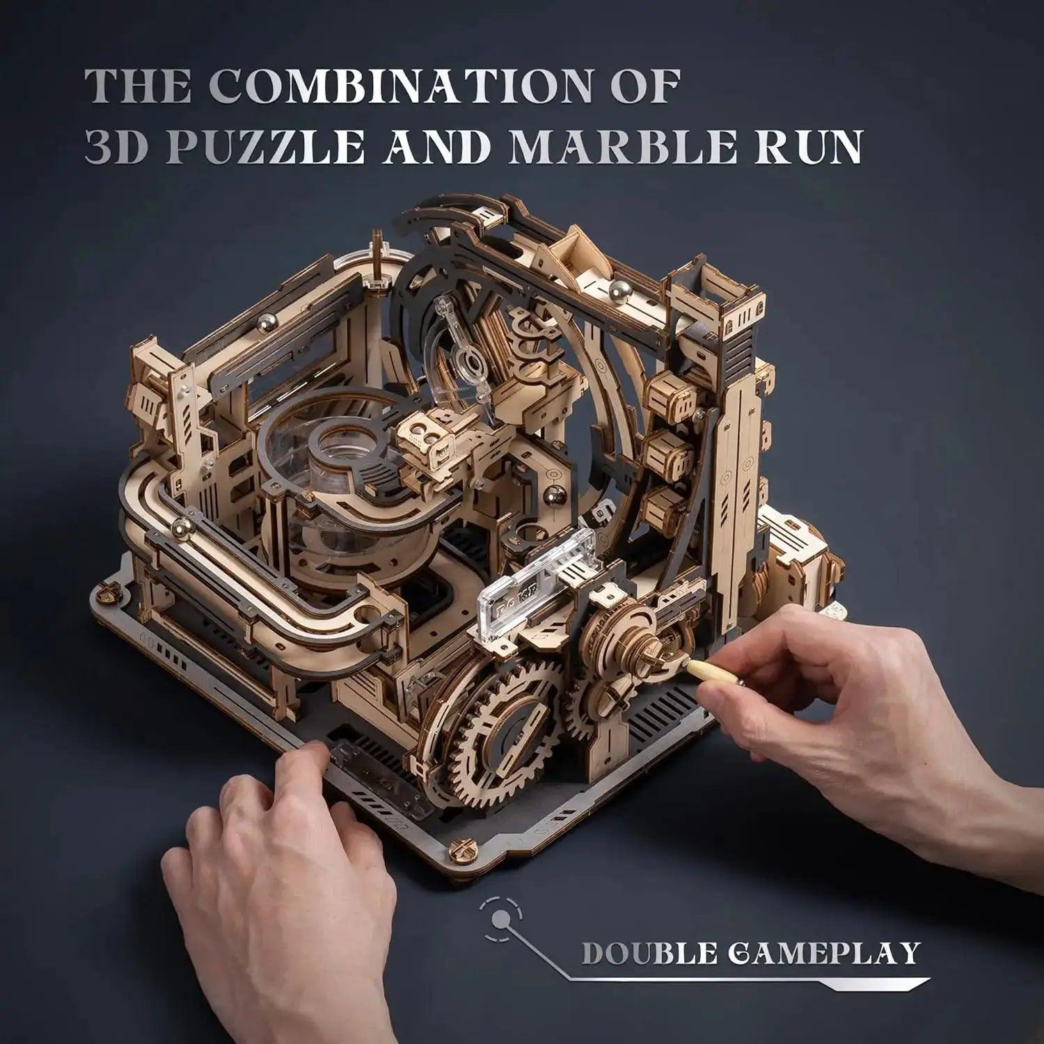  Marble Spaceport Wooden Model Kit For Teens And Adults -  ToylandEU™