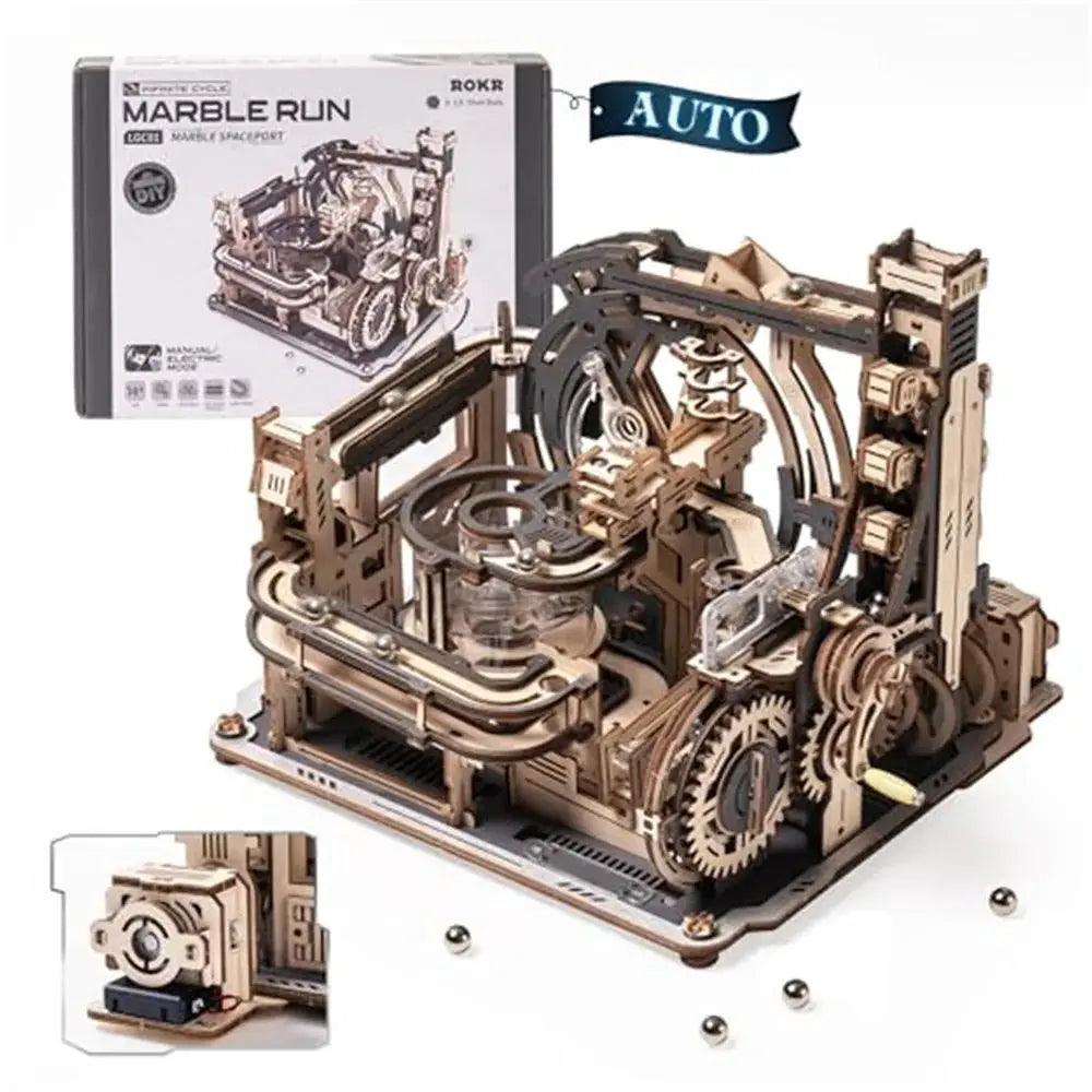  Marble Spaceport Wooden Model Kit For Teens And Adults -  ToylandEU™