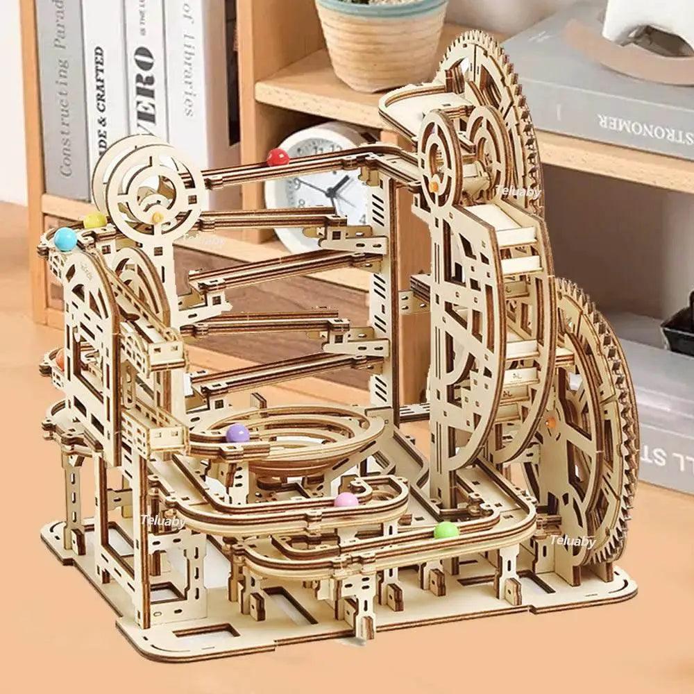  3D Wooden Puzzle Marble Runs for Kids and Adults Gift -  ToylandEU™