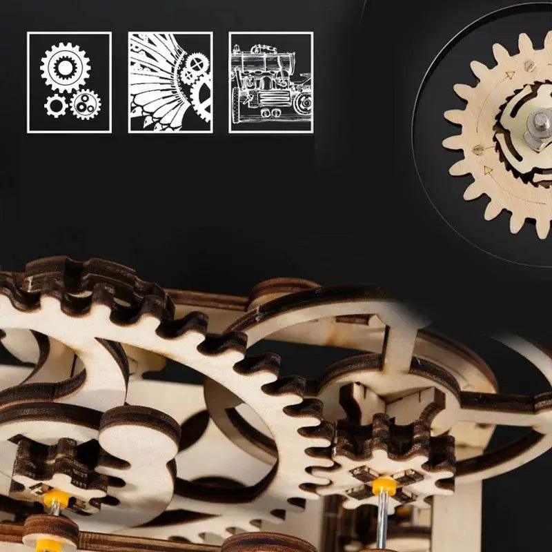  3D Wooden Puzzle Marble Runs for Kids and Adults Gift -  ToylandEU™