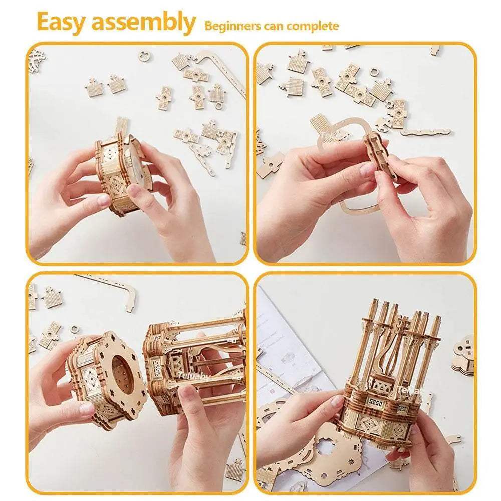  3D Wooden Puzzle Marble Runs for Kids and Adults Gift -  ToylandEU™