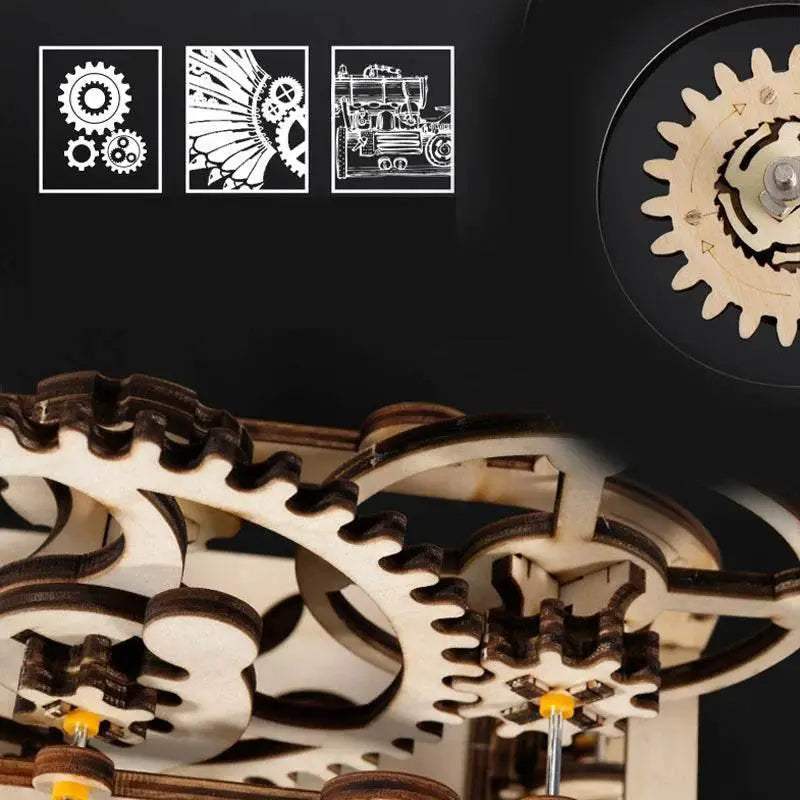  3D Wooden Puzzle Marble Runs for Kids and Adults Gift -  ToylandEU™