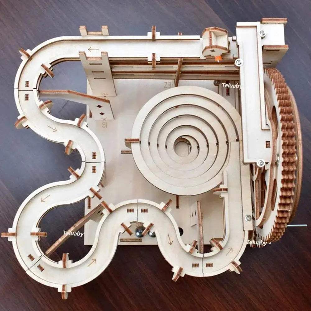  3D Wooden Puzzle Marble Runs for Kids and Adults Gift -  ToylandEU™