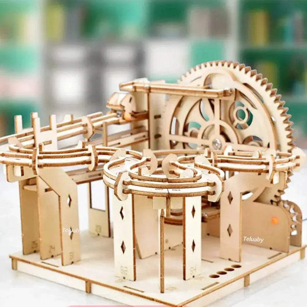  3D Wooden Puzzle Marble Runs for Kids and Adults Gift -  ToylandEU™