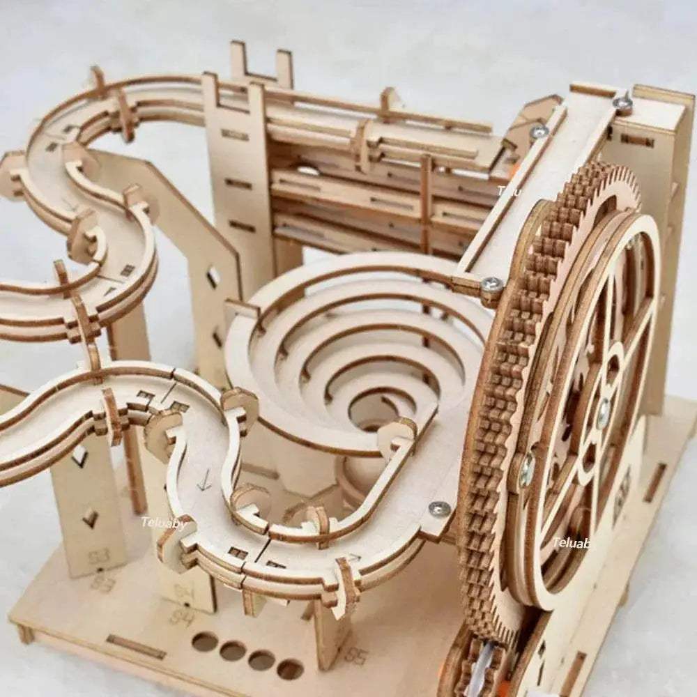  3D Wooden Puzzle Marble Runs for Kids and Adults Gift -  ToylandEU™