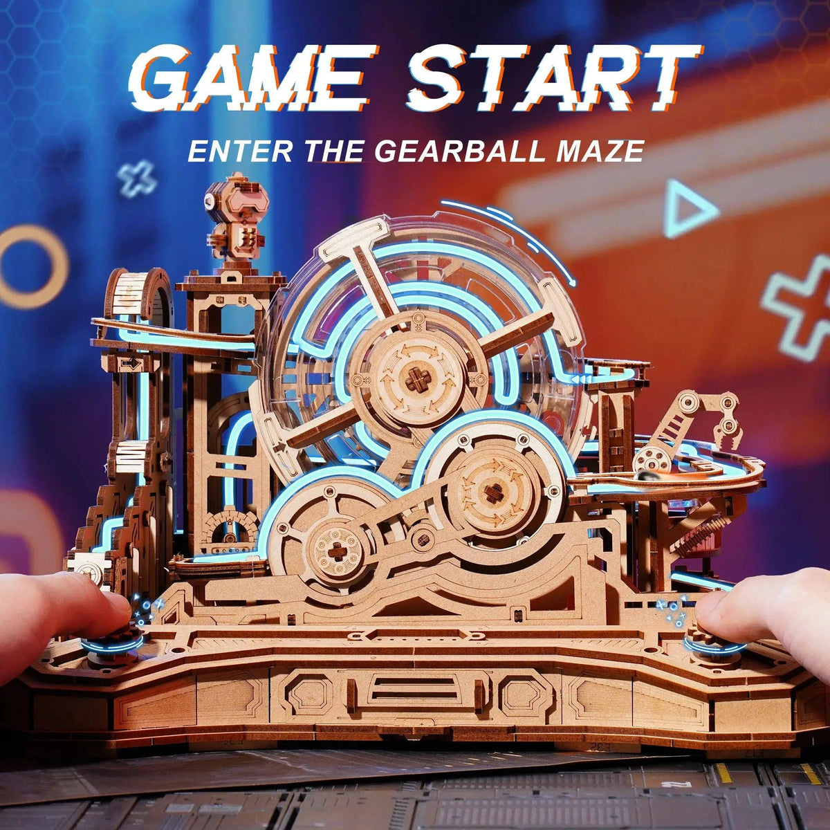  ROKR 3D Wooden Puzzle Gear Ball Pinball Challenge Set -  ToylandEU™