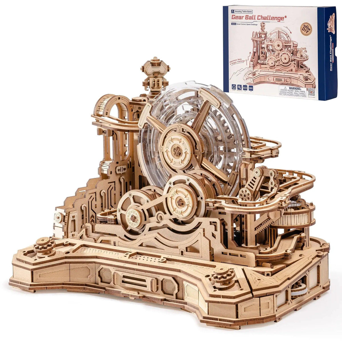  ROKR 3D Wooden Puzzle Gear Ball Pinball Challenge Set -  ToylandEU™