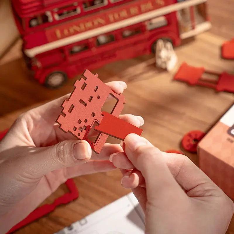  Robotime Rolife London Tour Bus 3D Wooden Puzzle Gift -  ToylandEU™