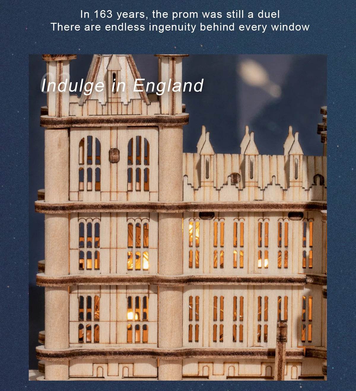 3D Wooden Puzzle Set - DIY Assembly Toys of Tower Bridge & Big Ben for Kids, Teens, and Adults - ToylandEU