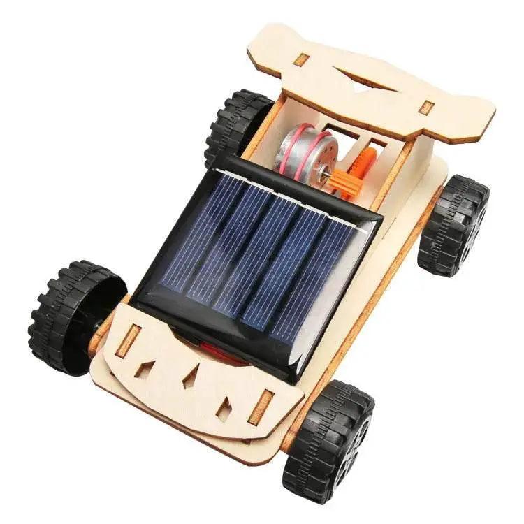  Solar Car Lunar Exploration Vehicle Children's Diy Hand-Assembled Model 3D Wooden Puzzle -  ToylandEU™