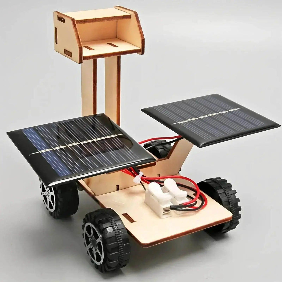  Solar Car Lunar Exploration Vehicle Children’s DIY Hand-Assembled 3D Wooden Puzzle Science and Education Toys -  ToylandEU™
