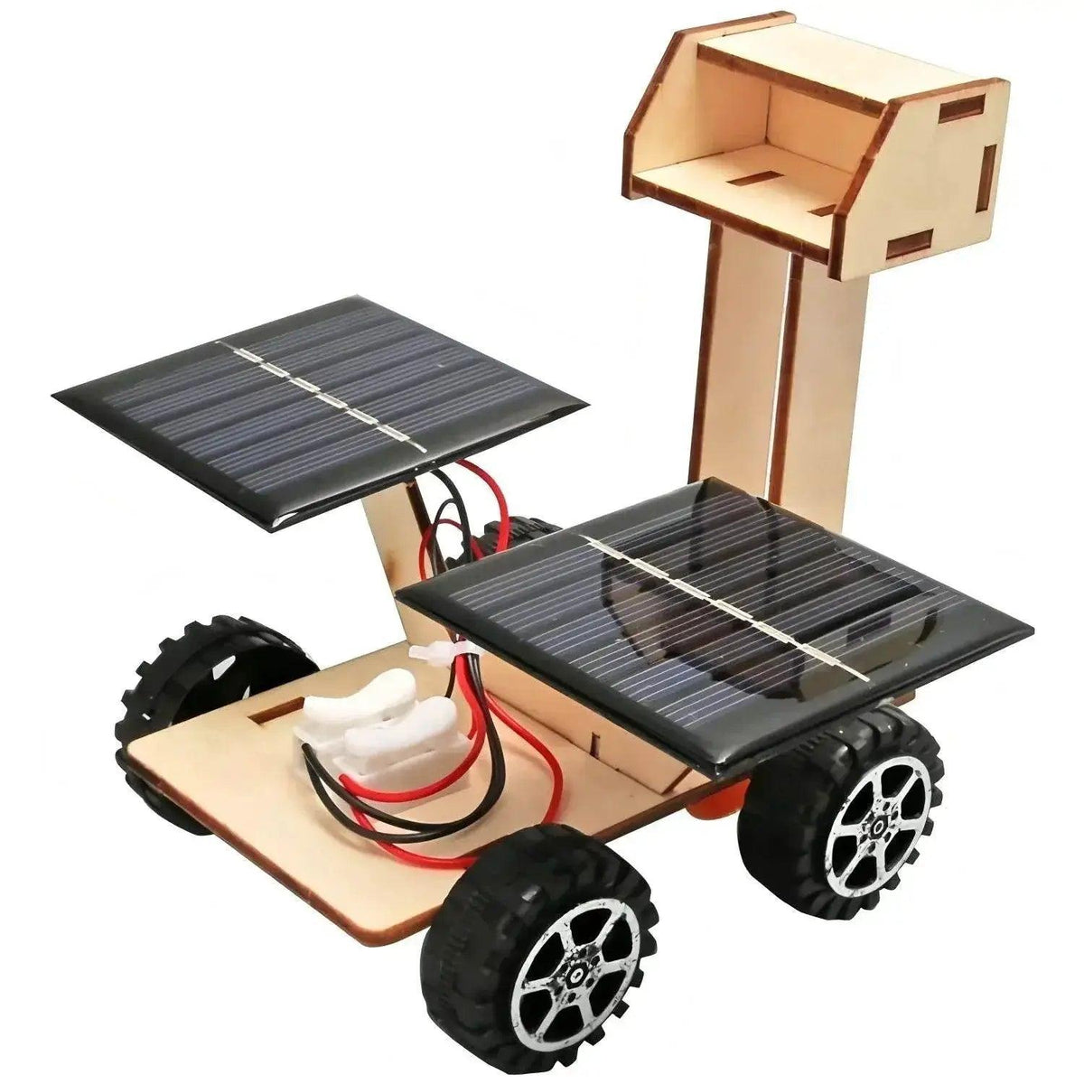  Solar Car Lunar Exploration Vehicle Children’s DIY Hand-Assembled 3D Wooden Puzzle Science and Education Toys -  ToylandEU™
