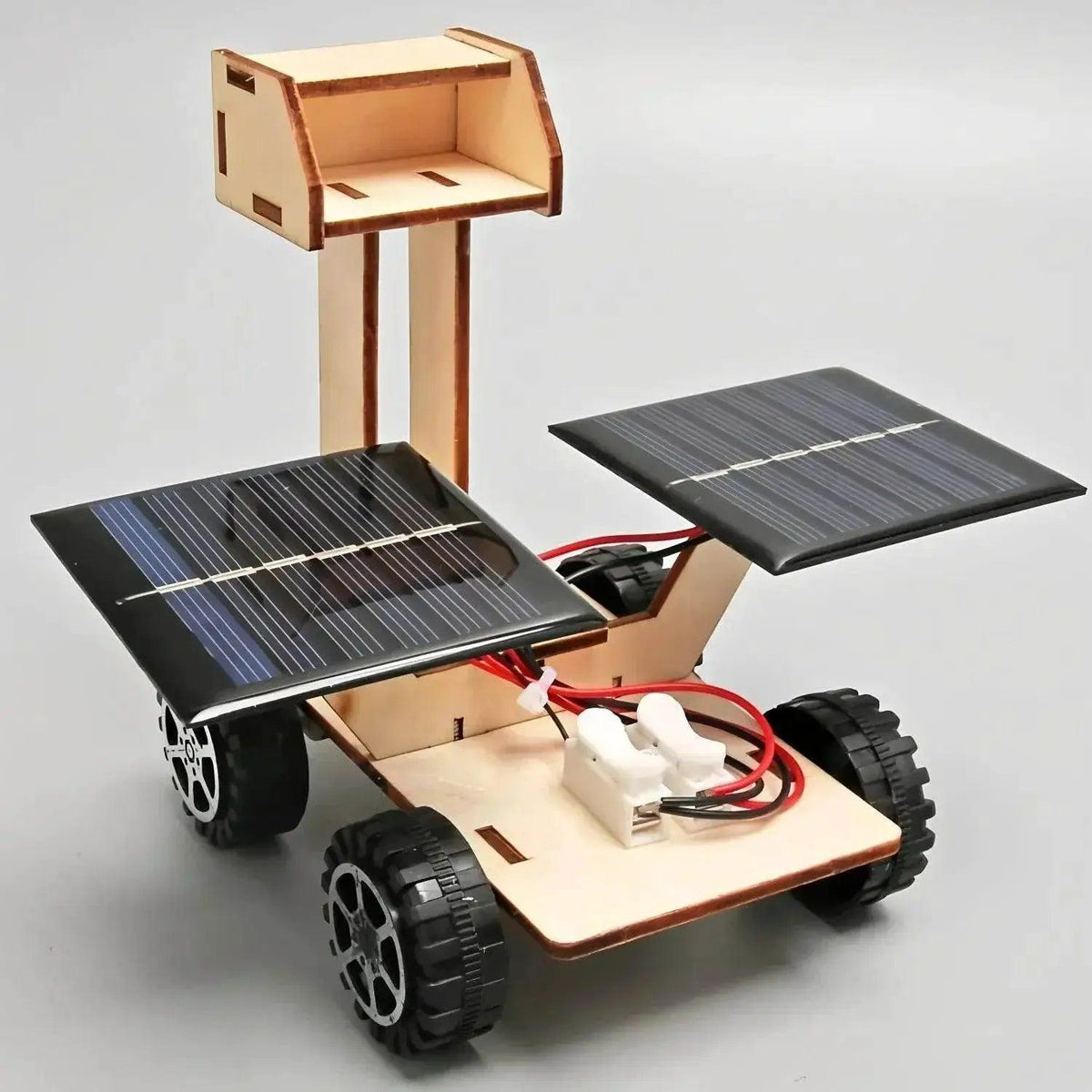  Solar Car Lunar Exploration Vehicle Children’s DIY Hand-Assembled 3D Wooden Puzzle Science and Education Toys -  ToylandEU™