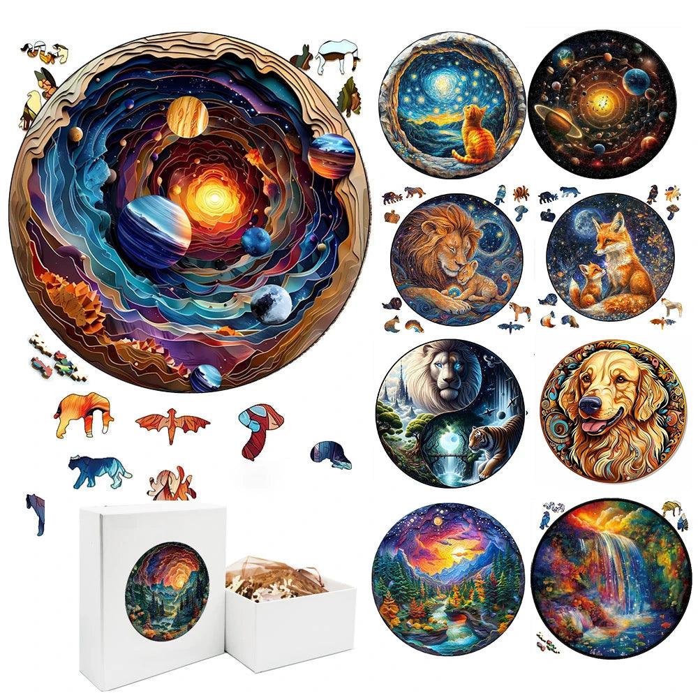  3D Wooden Puzzle | Universe Fantasy Theme | Toylandeu™ 