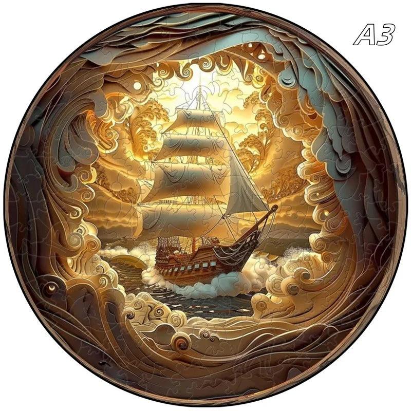  3D Wooden Puzzle | Universe Fantasy Theme | Toylandeu™ 