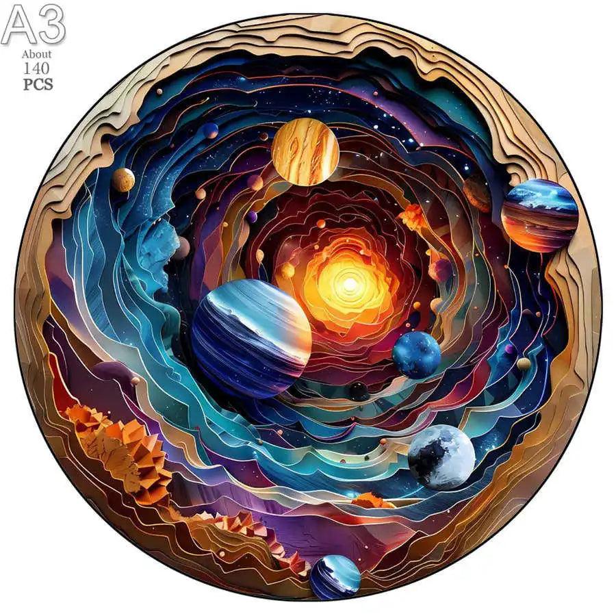  3D Wooden Puzzle | Universe Fantasy Theme | Toylandeu™ 