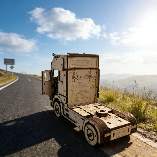  3D Wooden Truck Puzzle Model Kit For Gift Decor -  ToylandEU™