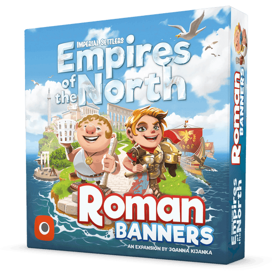 Board Game | Roman Banners Expansion | Tabletop Strategy | Solo Option