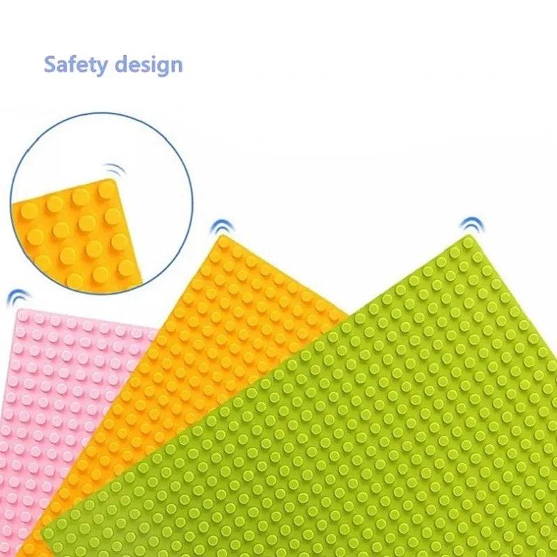 3PCS Classic Baseplate 32*32 16X32 16X16 Dots Building Blocks - ToylandEU