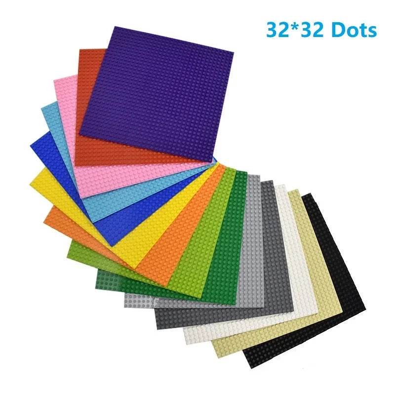 3PCS Classic Baseplate 32*32 16X32 16X16 Dots Building Blocks - ToylandEU