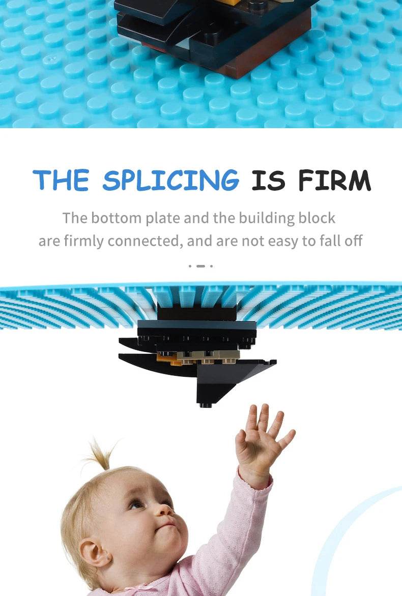 3PCS Classic Baseplate 32*32 16X32 16X16 Dots Building Blocks - ToylandEU