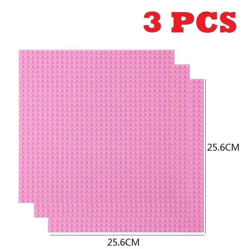 3PCS Classic Baseplate 32*32 16X32 16X16 Dots Building Blocks - ToylandEU