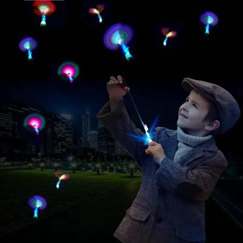  3Pcs/lot Rocket Slingshot Flying Set with LED Light Toy -  ToylandEU™