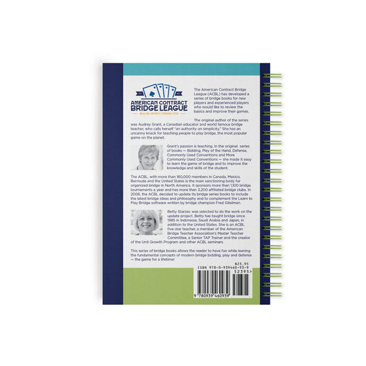 ACBL Bridge Bidding Book | Five Card Major | Nine Lessons | Club Series
