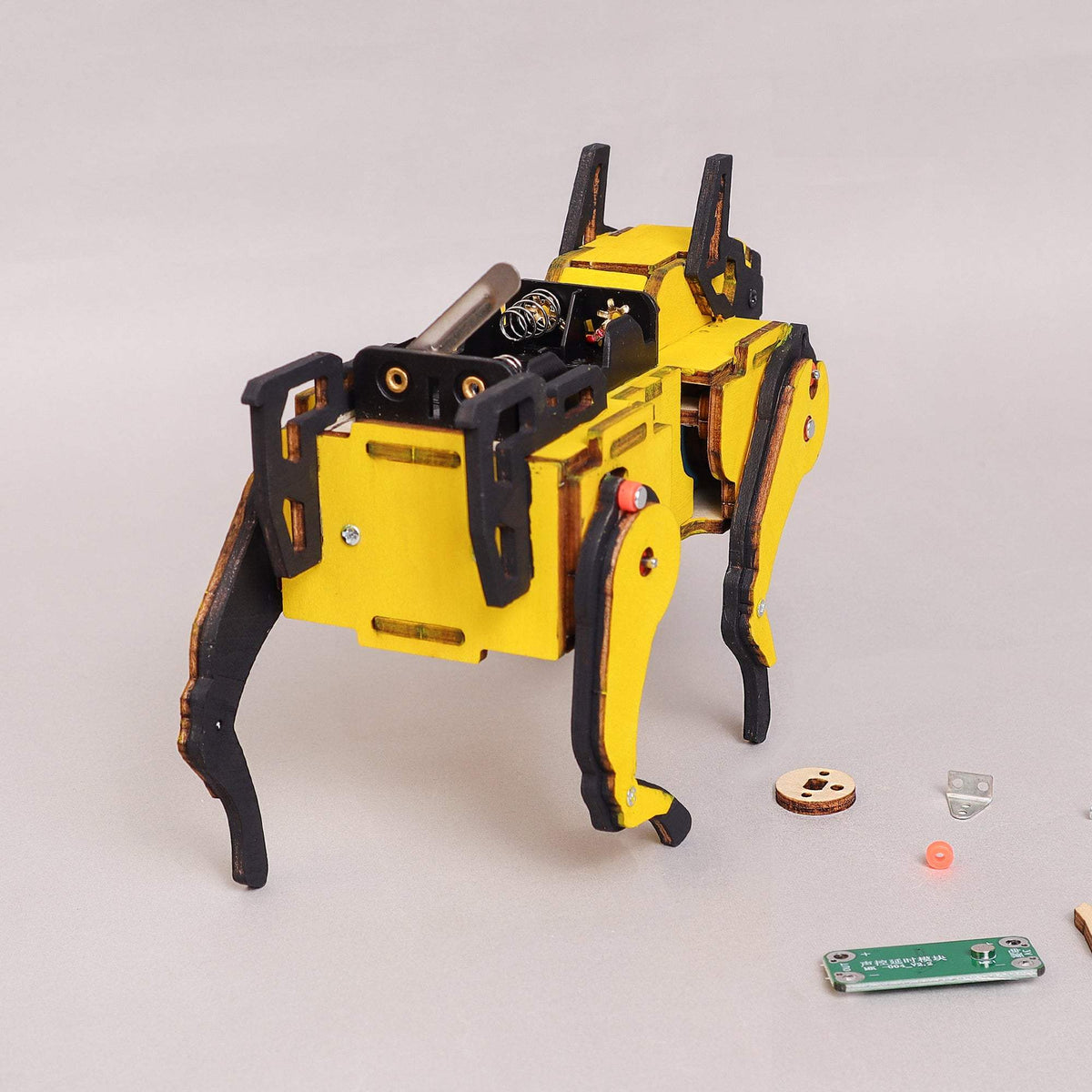 Robot Dog STEM Kit | Sound Activated Control | DIY Assembly | Kids Ages 8+