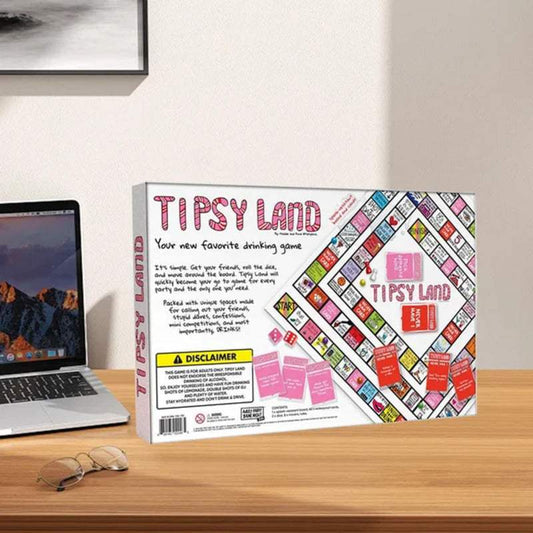 Funny Drinking Party Board Game | Paper And PVC