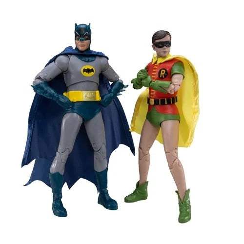 DC Multiverse McFarlane Batman Action Figure | Classic TV Series | 2-Pack