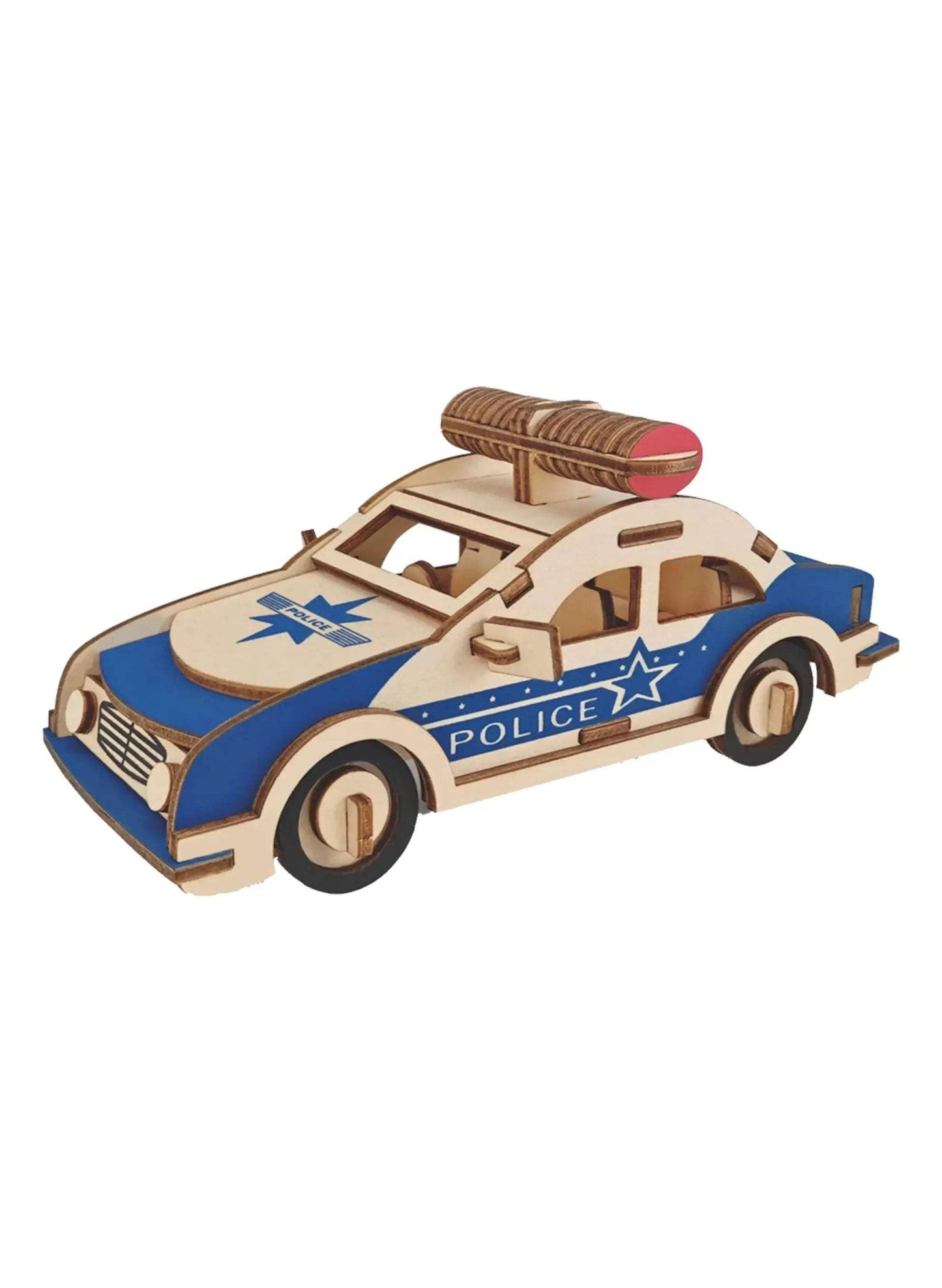 3d Police Car Puzzle - ToylandEU
