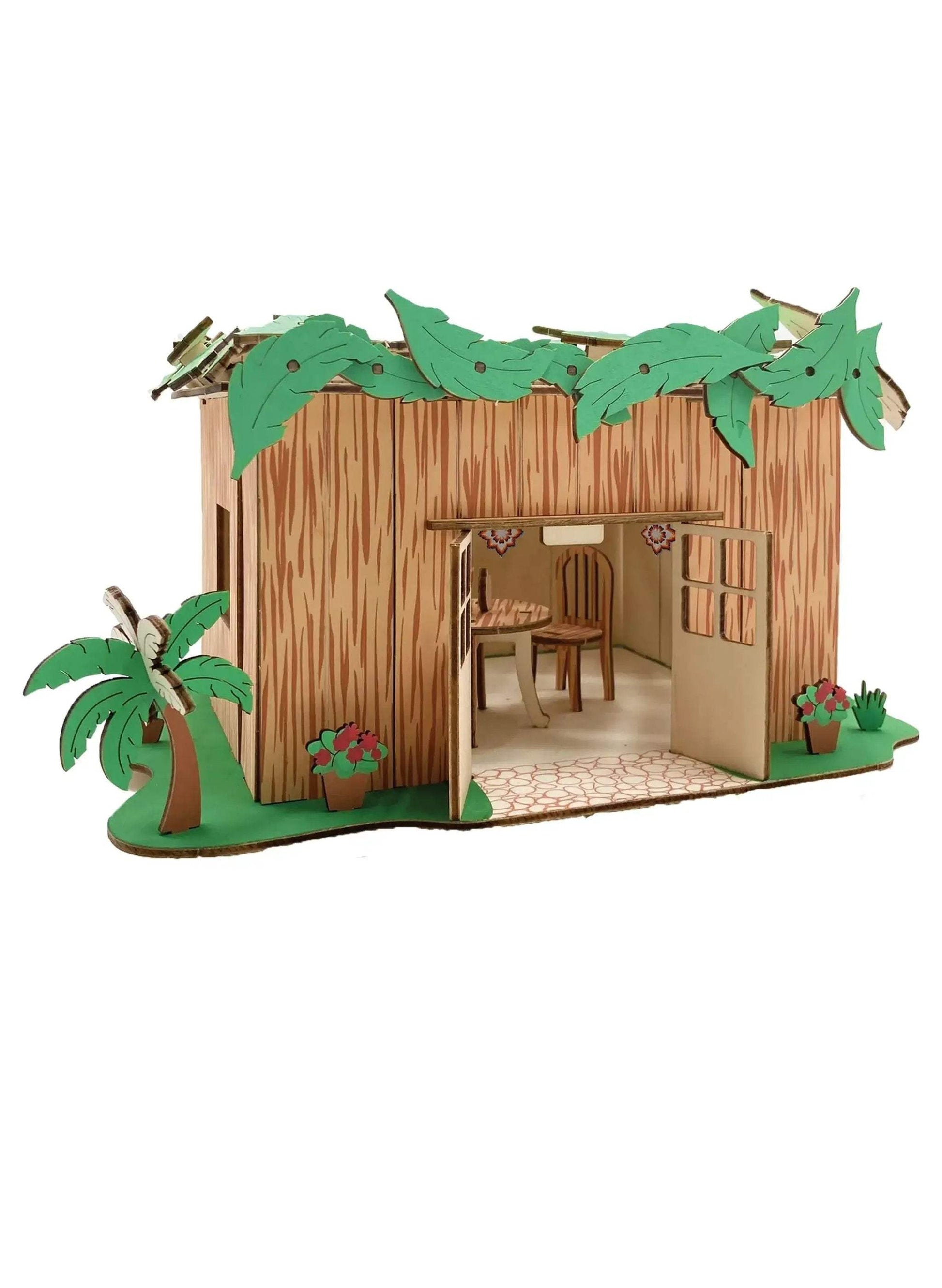 3D Sukkah Puzzle Craft for Collectible Display and Festive Decor - ToylandEU